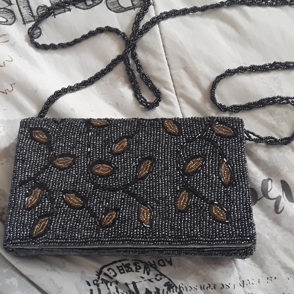 Beaded crossbody